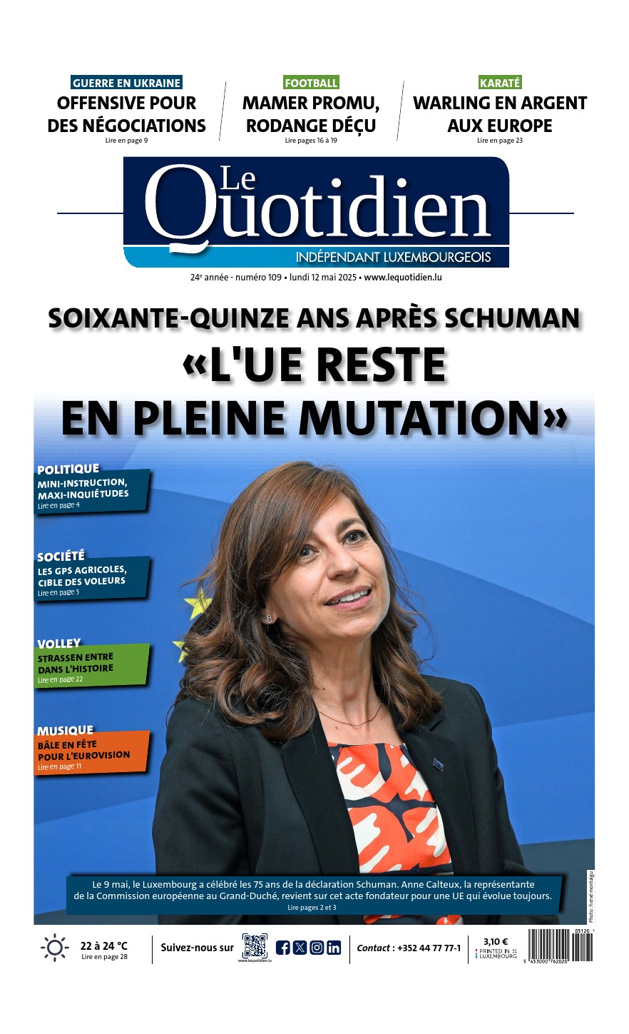 Lire le journal du jour