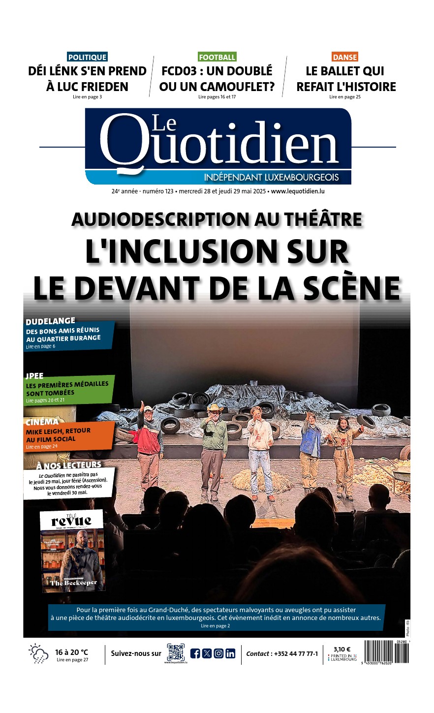 Lire le journal du jour