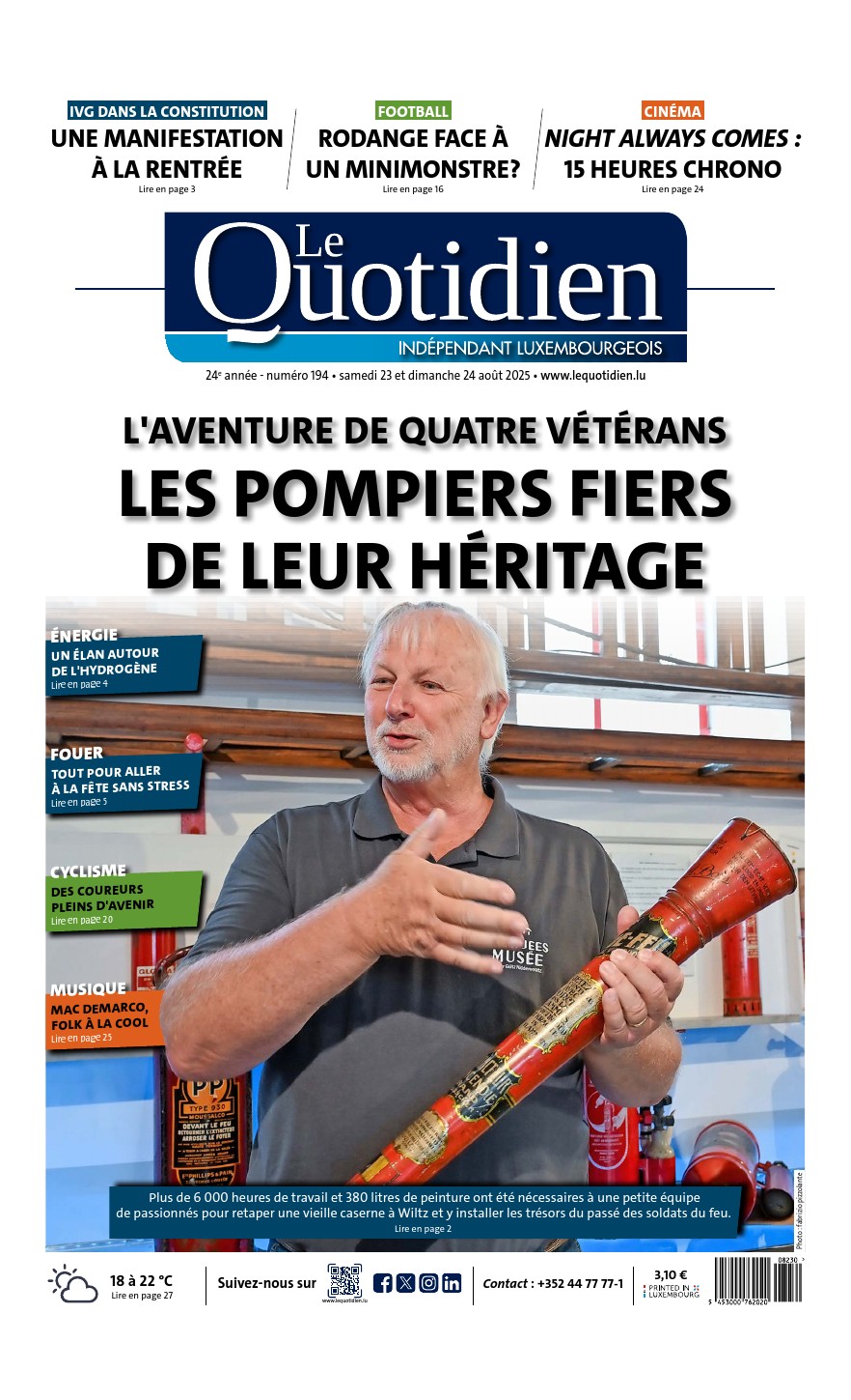 Lire le journal du jour