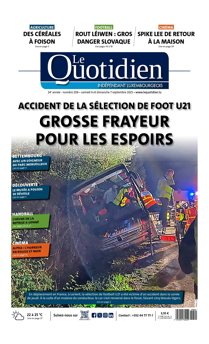 Lire le journal du jour