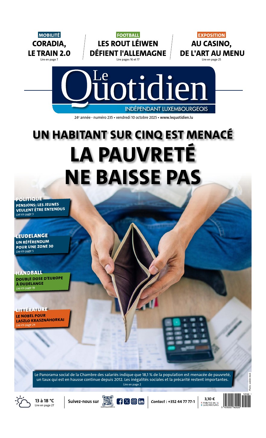 Lire le journal du jour