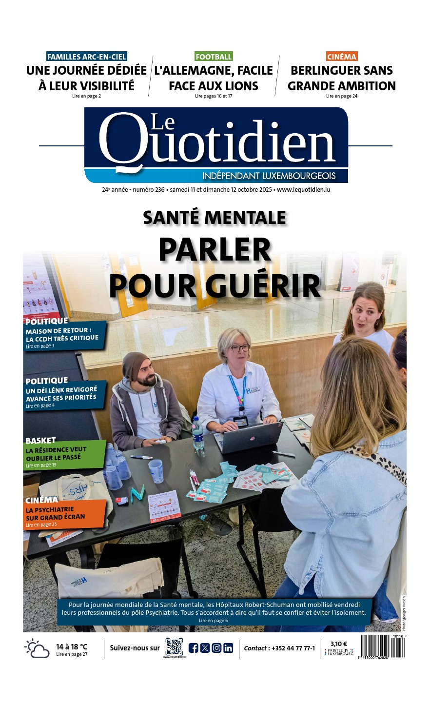 Lire le journal du jour