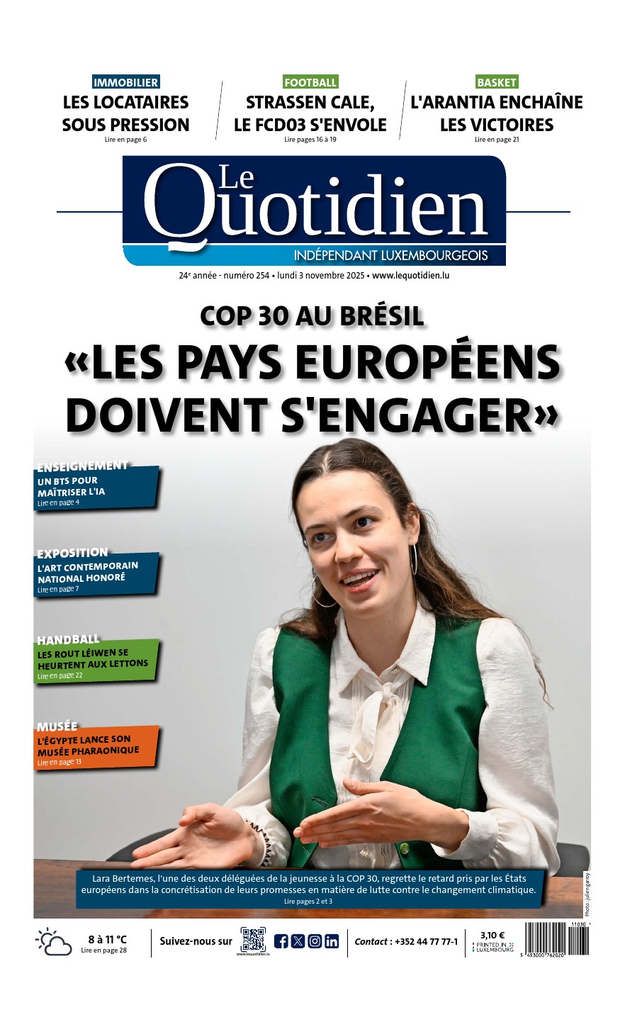 Lire le journal du jour
