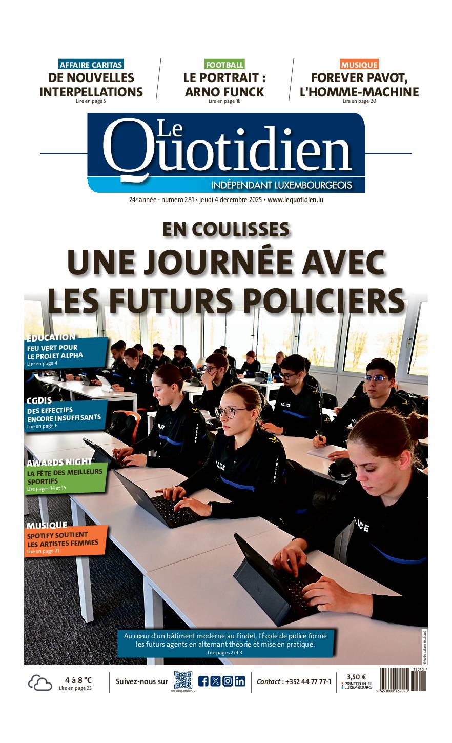 Lire le journal du jour